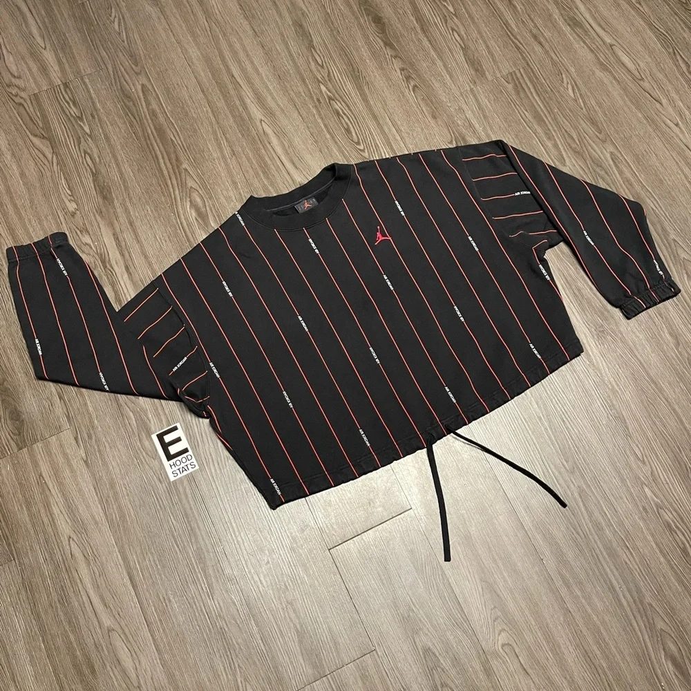 Air Jordan Crop Top Womens Size 1X Loose Fit Crewneck